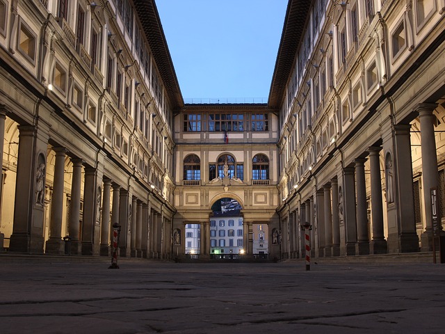 フィレンツェのウフィツィ美術館