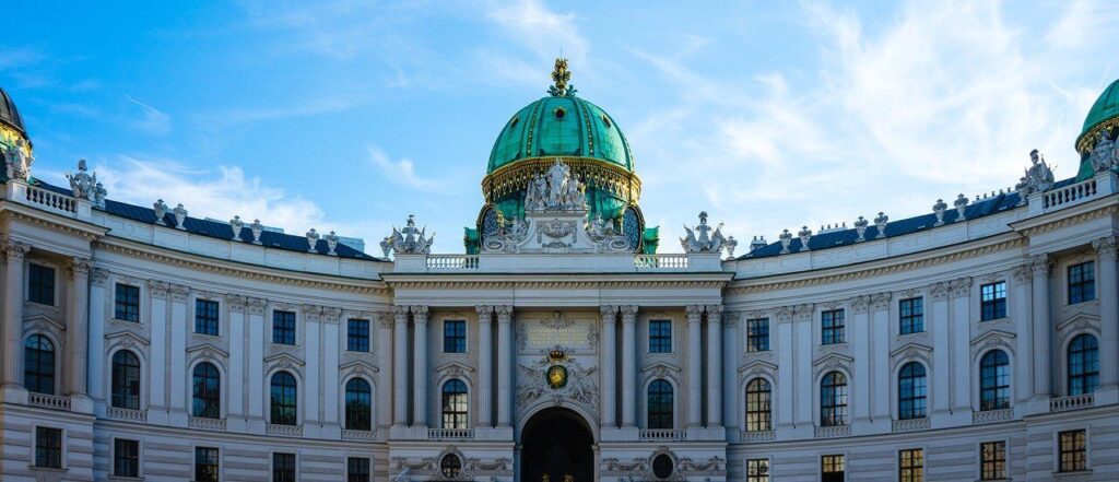 ウィーンのホーフブルグ宮殿