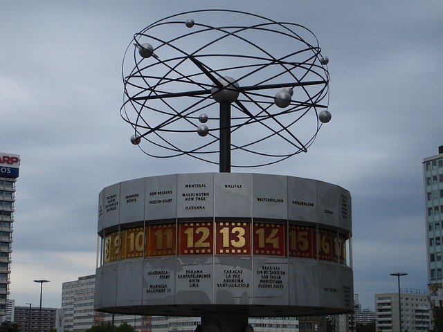 ベルリンのウーラニアー世界時計