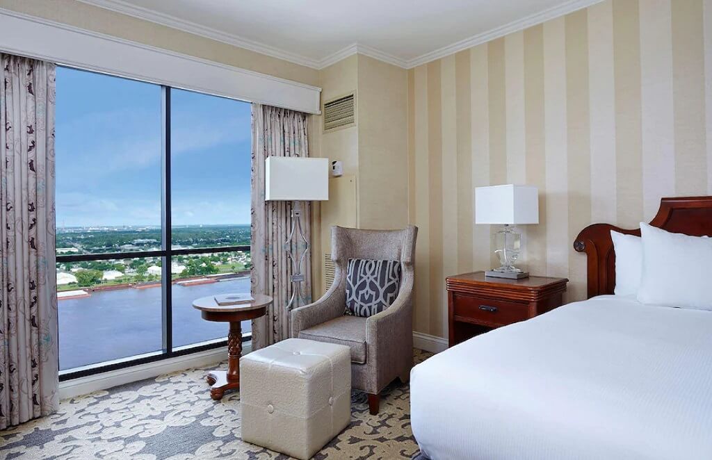 Hilton New Orleans Riversideの客室